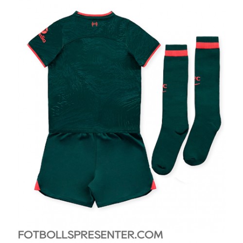Liverpool Tredje tröja Barn 2022-23 Kortärmad (+ korta byxor)